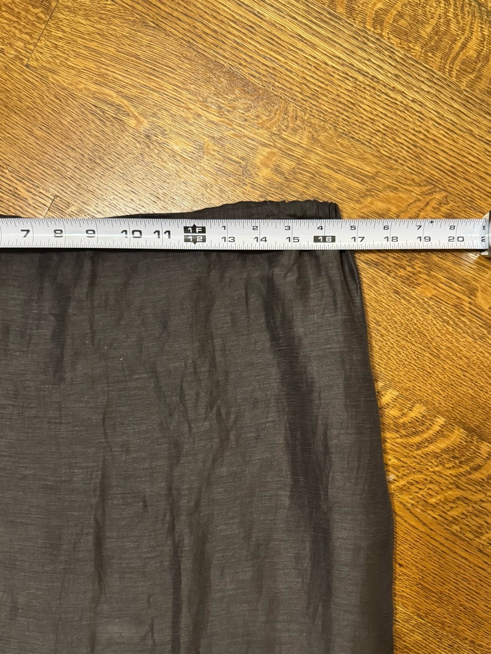 Eileen Fisher Linen & Silk Gray Maxi Skirt. Size Large. NWOT - Picture 4 of 7